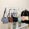 Bolso de mano de pana estilo coreano, nuevo, combinable con todo, estilo occidental, sencillo, de gran capacidad, para celebridades de Internet, al por mayor, bolso bandolera para mujer