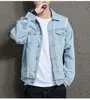 Chaqueta de Mezclilla de Celebridad Cibernética para Hombre Primavera y Otoño Nueva Ropa de Trabajo TikTok Live Calidad Marca de Moda Ins Estilo Hong Kong Chaqueta de Mezclilla