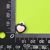 Mini Serie Negra Brillante de Polvo Accesorios de Resina Pegamento en Crema DIY Funda para Teléfono Móvil Accesorios para el Cabello Pasador Imán para Refrigerador Pegatina para Taza de Agua