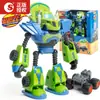 Equipo de Carreras Torbellino Aleación de Velocidad Coche Deformable Monstruo de Velocidad Coche Robot Coche Trasero Juguete para Niño