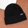 Gorros de Lana para Otoño e Invierno, Gorros de Punto Transpirables de Terciopelo, Gorros Deportivos de Moda para Parejas, Gorros de Moda para Caminar para Personas Mayores
