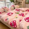 Street Beat Master Marea Negra Marca Juego de Cuatro Piezas Funda Nórdica para Niños Sábana Personalidad de Estudiante Dormitorio Juego de Tres Piezas Ropa de Cama