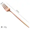 Portugal Cuchillo Tenedor Cuchara Cubiertos de Acero Inoxidable Hotel Comida Occidental Cuchillo y Tenedor para Filete Hogar Cuchara para Remover Postre Café Palillos