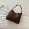 2026 Nuevo Bolso Cubo Retro Simple de Alto Valor Personalidad Simple Nicho para el Trabajo Viaje Casual Bolso de Hombro de Moda
