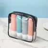 Set de Subbotellas de Silicona Nuevo para Viajes Transfronterizos en Amazon, 90ml, Portátil para Exteriores