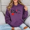 Sudadera con Estampado de la Torre Eiffel de París para Mujer Transfronteriza Temu Wish Amazon