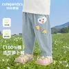 Pantalones Anti-Mosquitos de Algodón Puro Kaka Panda para Niños Ropa de Verano para Niños Pantalones Casuales de Verano para Niñas Pantalones para Bebé