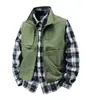 Chaleco Outdoor Htn Transfronterizo Multibolsillos Talla Grande Primavera y Otoño Chaqueta sin Mangas Chaleco para Hombre Tallas Grandes para Hombres Altos