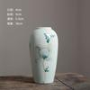 Vaso Cerâmico Pastel de Artista Famoso de Jingdezhen, Porcelana de Lótus Estilo Chinês Moderno, Decoração de Casa de Luxo, Frete Grátis