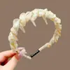 Nueva diadema de alta gama 2026, peine para el cabello estilo Maillard para peinar y arreglar los cabellos sueltos, accesorio para el cabello de uso diario estilo coreano para usar al aire libre