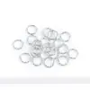Acessórios para Joias DIY, Conectores Desalinhados, Anéis de Flor Facetada Artesanais, Anéis Abertos, Anéis de Flor de Cânhamo Atacado