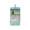 Gancho de Almacenamiento para Viajes Transfronterizos, Neceser Colgante, Bolsa de Maquillaje Portátil Impermeable de Gran Capacidad, Bolsa de Almacenamiento Multifuncional