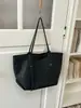 Bolsa de Axila Grande Capacidade Estilo Coreano Feminina 2026 Nova Moda Bolsa Tote Tecida Personalidade Tendência Simples Bolsa de Ombro