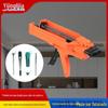 Pistola de Calafetar de Tubo Duplo, Ferramenta de Agente de Calafetação, Pistola de Cola com Assistência Elétrica, Agente para Juntas de Cerâmica, Ferramenta Manual para Revestimento de Azulejos