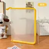 Bolsa de Documentos Colorida de Gran Capacidad Estudiante Examen Transparente Bolsa de Archivo Bolso de Mano A4 Cremallera Bolsa de Almacenamiento de Exámenes Venta al por Mayor