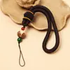 Cuerda tejida a mano para llave de coche estilo chino cadena para teléfono móvil cuerda para muñeca Wen play Pieza de mano de jade cordón grueso venta al por mayor