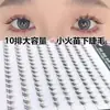 Pestañas Postizas Premium Rose Eyelash, Estilo Llamativo Natural con Tallos Negros Distintivos, Segmentadas en Racimos Individuales, Rizadas y Voluminosas