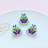 Accesorios de Resina de Animales de Dibujos Animados Brillantes para DIY: Ligas para el Cabello, Pinzas para el Cabello, Pegatinas para Fundas de Teléfono, Decoraciones para Zuecos, Dijes para Zapatos. Venta al por Mayor.