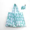 Bolsa de Compras Plegable Ecológica de Tela Oxford 210D Grande Portátil Tote Bolsa de Almacenamiento Gran Capacidad Bolsa de Compras para Supermercado