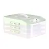 Caja para Empanadillas de Temporización Caja Doméstica para Empanadillas Caja para Conservar Fresco en Refrigerador Caja de Almacenamiento