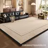 Tapete antiderrapante de pelo alto em laço estilo wabi-sabi para uso doméstico, para entrada e hall de entrada, resistente à sujeira, fácil de limpar, capacho antiderrapante, pode ser personalizado com etiquetas