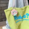 Colgante de Peluche Chica de Playa Cabeza Explosiva Llavero de Dibujos Animados Lindo Colgante para Bolso Figura Decorativa Colgante de Muñeca