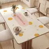Mantel a Prueba de Aceite, Impermeable, No Requiere Lavado, Anti-Quemaduras, Vidrio Suave PVC Mantel para Mesa de Comedor, Lujo Ligero, Sensación de Alta Gama, Mantel para Mesa de Café de Sala de Estar, Mantel