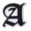 Serie de Letras Griegas Transfronteriza Parche de Pegamento Suave de PVC para Decoración de Ropa DIY Flor para Taza de Agua Zapato Croc Accesorios Venta al por Mayor
