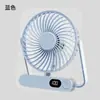 Novo Ventilador de Mesa Ultrafino Carregamento USB Vento Forte Montável na Parede Mini Ventilador Dobrável Silencioso para Home Office