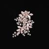 L1012 Carlo - Accesorios para el cabello de novia coreanos, tocado de aleación para boda, horquilla de perla con diamantes de imitación