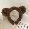 Nueva Diadema de Felpa con Orejas de Oso Linda para Otoño e Invierno, Diadema Especial para Lavado Facial y Mascarilla de Celebridad de Internet, Pasador, Accesorios para el Cabello