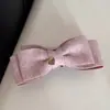 Pasador de Pelo Dorado con Forma de Corazón para Mujer, Pinza Vertical para la Parte Trasera de la Cabeza, Pinza Retorcida, Pinza Banana Grande de Doble Cara de Alta Gama