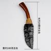 Adaga de Obsidiana de Cristal Natural Pedra Bruta Polida Modelo de Faca Garra Sem Fio Csgo Artesanato de Cristal