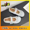 Zapatos planos casuales tipo Mary Jane sin cordones, nueva colección verano 2026, perfectos con vestidos, bailarinas para mujer