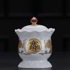 Taza de Suministro de Agua de Cerámica para Herramientas Budistas Taza de Purificación de Agua para el Salón de Buda Altar Doméstico Copa de Agua Sagrada Copa de Loto Copa de Ofrenda de Agua de Gran Compasión