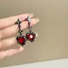 Novos Brincos de Moda de Personalidade de Nicho para Mulheres Brincos com Pingente de Amor Líquido Doces Frescos Brincos de Alta Qualidade Atacado