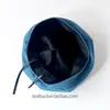 Chapéu de Bebê Primavera e Outono Chapéu Octogonal Fino para Homens e Mulheres Chapéu de Sol de Verão Jeans Boina Infantil Nova Tendência 2025