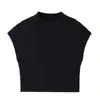 Venta al por mayor transfronteriza Aliexpress Moda europea y americana Otoño e Invierno Ropa para mujer, Chaleco de punto acanalado estilo Chanel pequeño