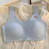Roupa íntima infantil para meninas de 9 a 16 anos, Sutiã de verão para jovens, Sutiã sem costura para a primeira e segunda fases de desenvolvimento