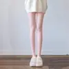 Meias Finas Veludo Vinho para Dropshipping Internacional, Meia-Calça Justa Ligeiramente Compressiva, Meia-Calça Fosca Não Transparente para Primavera e Outono