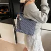 2025 Nuevo Bolso de Axila de Verano Bolso Tote de Gran Capacidad Bolso de Mano de Hombro de Moda para Salir de Compras Estampado