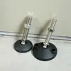 M16 à prova de choque pé de aço copo pé fixo borracha nylon universal antiderrapante pé metálico pé plástico ajustável pesado 120 fundo