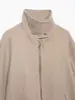 Moda de Otoño 2025 para Mujer de Gama Alta Europea y Americana Chaqueta Bomber Suave Elegante y a la Moda