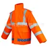 Naranja Rojo Naranja Impermeable de Sanidad Ropa de Trabajo Ropa Reflectante Carretera Mantenimiento de Carreteras Conjunto Dividido Superior e Inferior