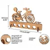 Ornamento de Mesa para Escultura e Corte em Madeira Mais Vendido na Amazon, Artesanato em Madeira Multi-Elemento, Clipe de Moeda, Mouse