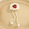 Mini Sombreros de Ganchillo Hechos a Mano Serie de Frutas Accesorios para Muñecas Sombreros Tejidos para Muñecas Accesorios Decorativos DIY