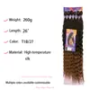 Potente Venta Directa al por Mayor de Fábrica Juego de Seis Piezas de Extensiones de Cabello 26 Pulgadas 260g Rollo Pequeño Extensiones de Cabello Transfronterizas Europeas, Americanas, Africanas