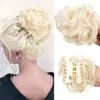 Marubeni Pacote de Cabelo Anel Lâmina de Cabelo Coque Natural Fofo Flor Coque de Homem Preguiçoso Cabeça Pan Clip de Pegar Pacote de Cabelo de Simulação Natural Acessório de Cabeça