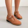 Talla de Zapato 48 Exportación Estudiante Retro Nuevo Estilo Zapatos de Mujer Talla Grande 34 Negro Clásico Amarillo Clásico Tacón Bajo 2026