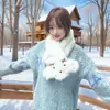 Gorro de Invierno a Prueba de Viento y Frío Cálido tipo Lei Feng para Ciclismo, Suéter para Vehículo Eléctrico, Bufanda de Felpa para el Cuello, Gorro Todo en Uno